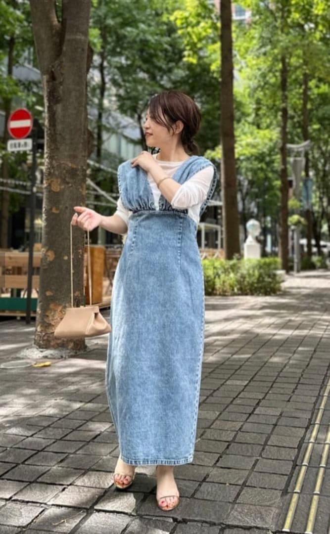 Whim Gazette(ウィム ガゼット)　DENIM Vジャンスカ