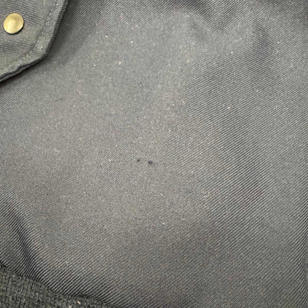 寅壱　限定　ドカジャン　パイロットジャンパー 7575 アニマル柄　紺　Lサイズ