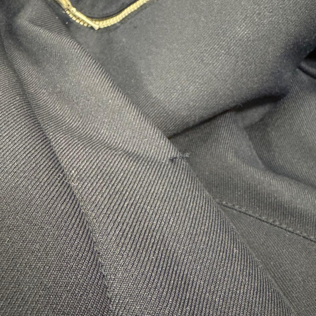 寅壱　限定　ドカジャン　パイロットジャンパー 7575 アニマル柄　紺　Lサイズ