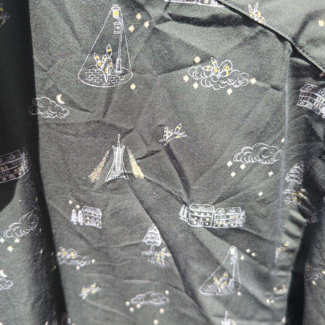 ポケモンシャツpokemon shirt半袖シャツ ブラッキー
