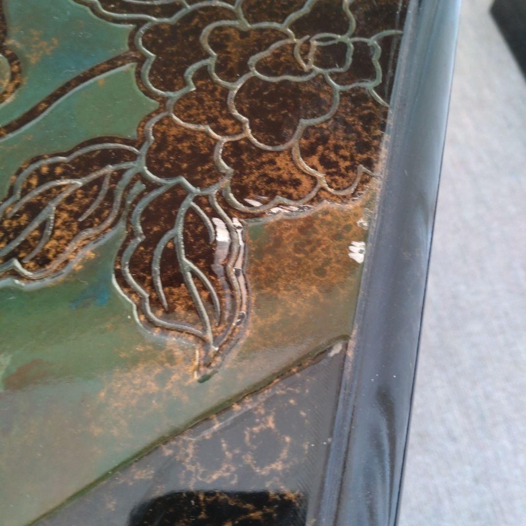 近代アートな木製テーブル　アンティーク レトロ　希少価値