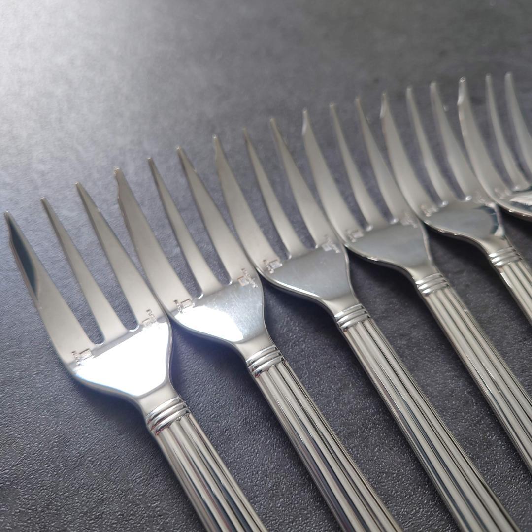 美品 クリストフル アリア ケーキフォーク 6点