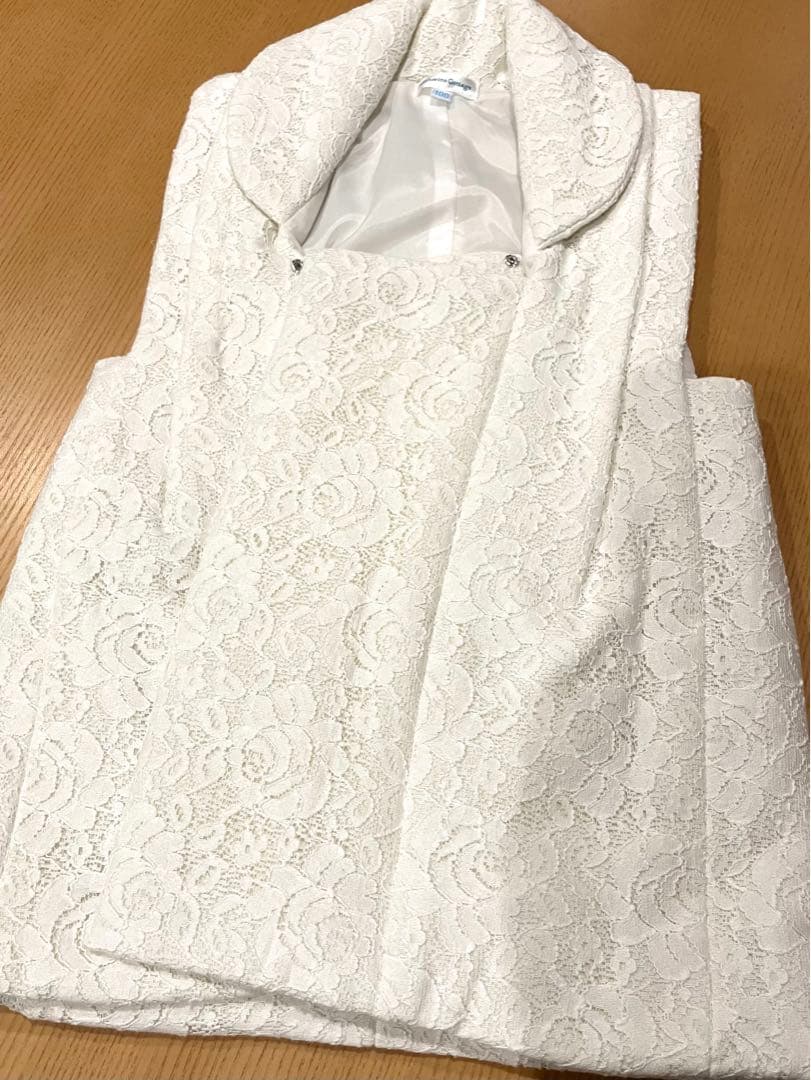 七五三 子供 着物 薄紫色 ラベンダー 花柄 被布 襦袢 草履 足袋セット