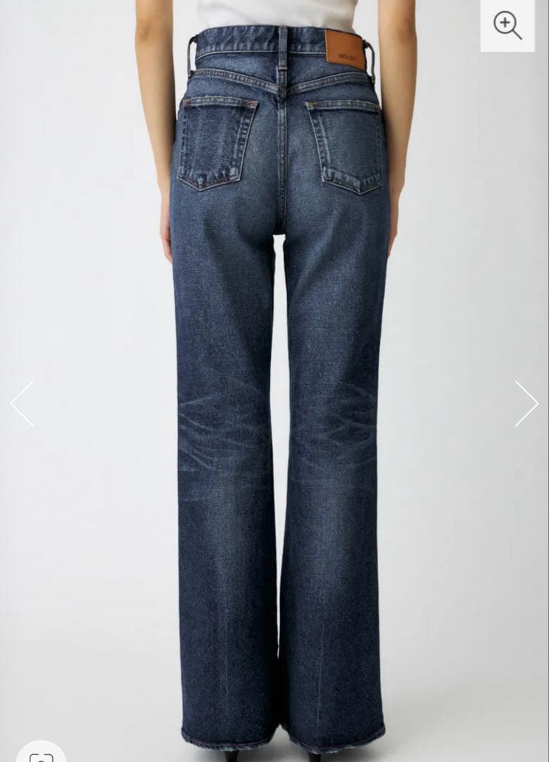 ［美品］MOUSSY MVS D/BLU FLARE 25inch