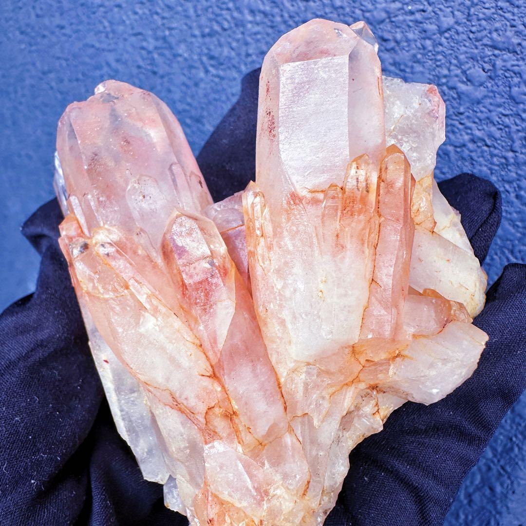 爆アレ❗️可愛いピンク♡超綺麗マダガスカル産パイナップルピンククラスターA1427