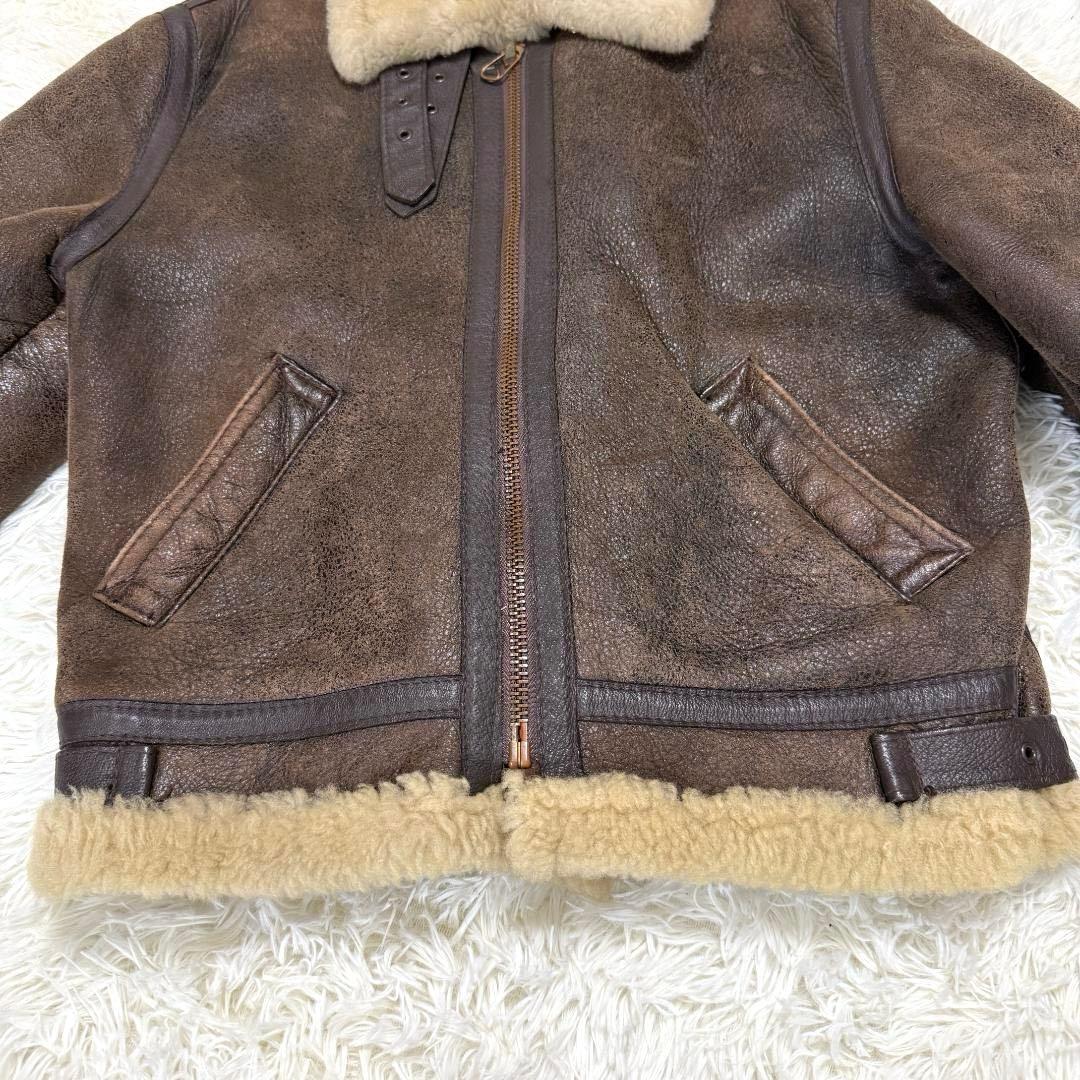 のりお様✨schott ショット B-3 ムートン フライトジャケット 42