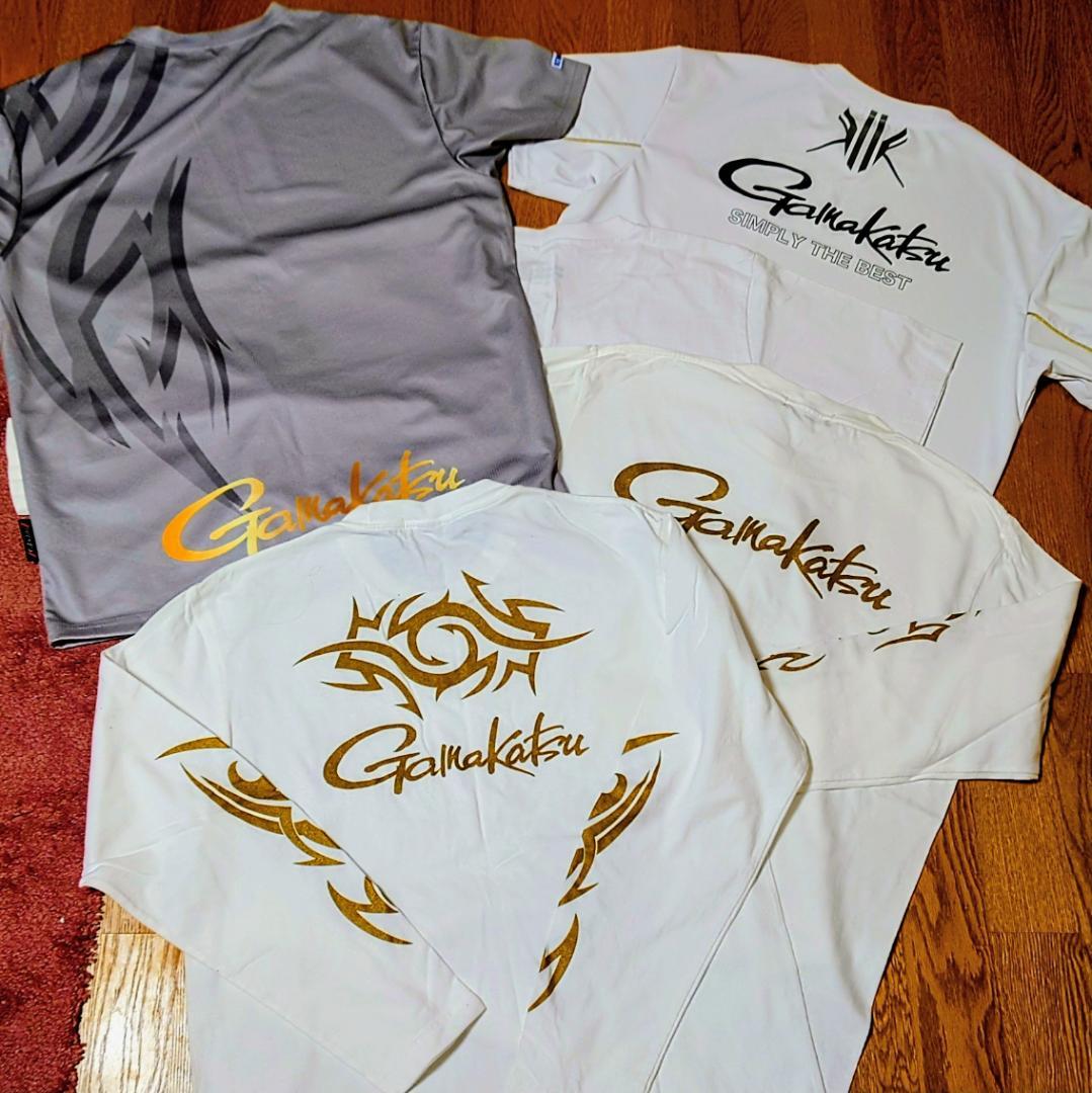 がまかつ Gamakatsu Tシャツ５枚 Lサイズ まとめ売り セット売り