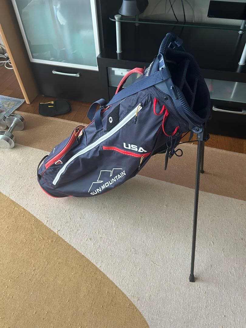 SUN MOUNTAIN ゴルフバッグ スタンド付き
