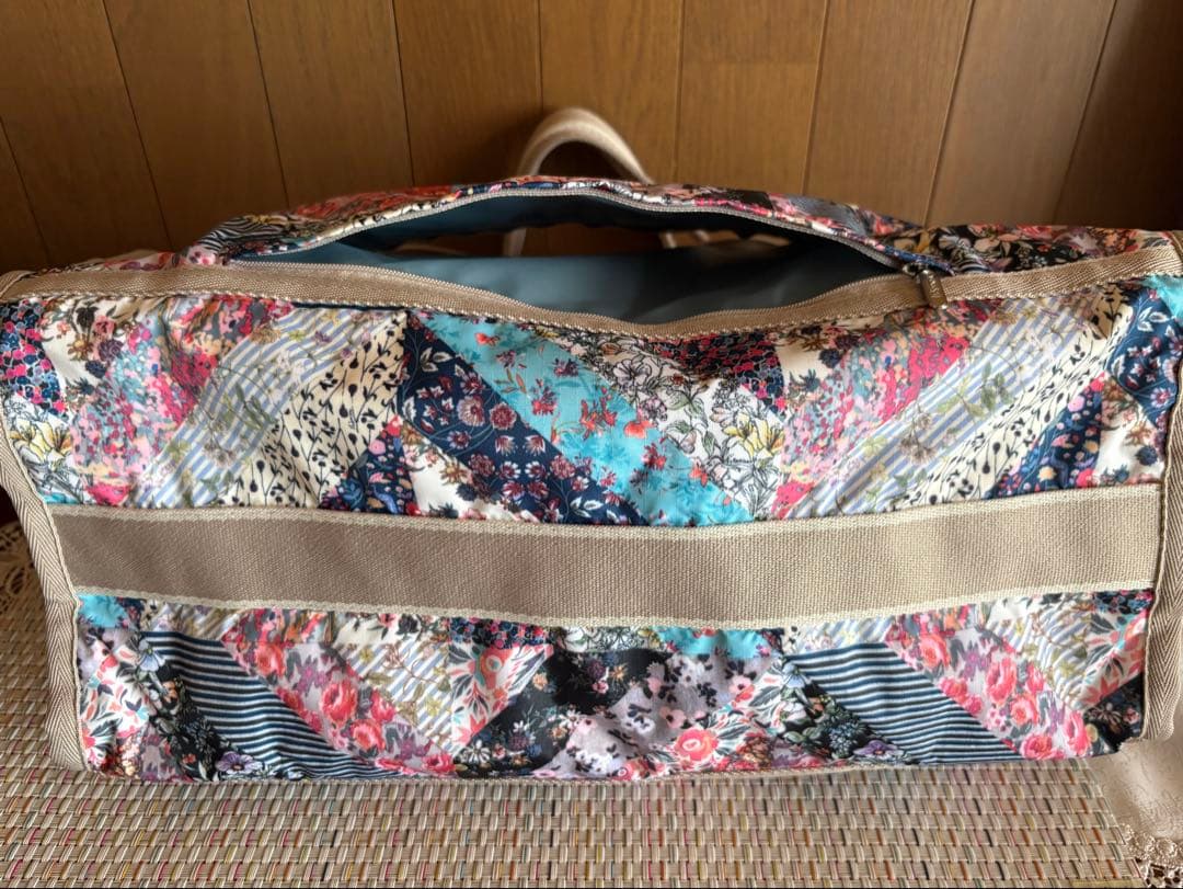 【週末価格】極美品⭐︎レスポートサック ボストンバッグ フラワー