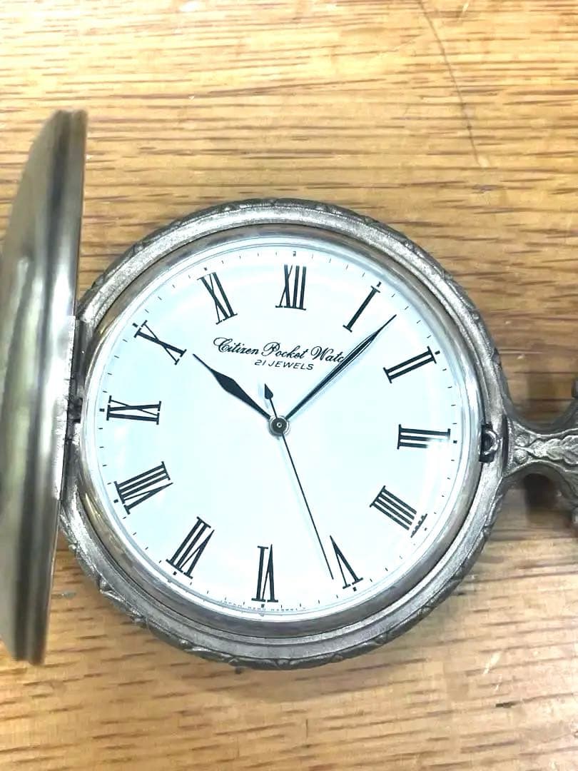シチジズン懐中時計品名ゴルフ新品未使用