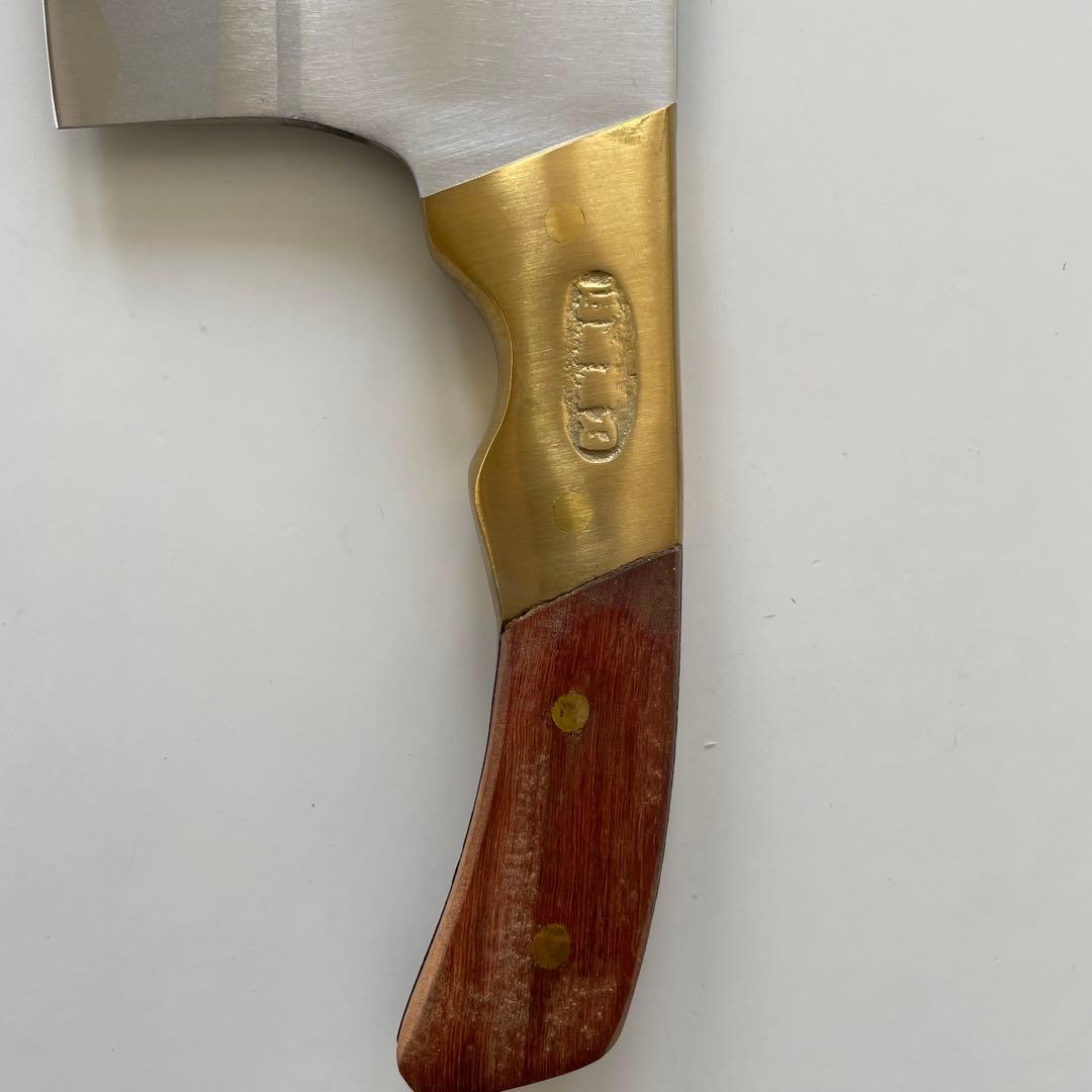 川崎謹製　龍　中華包丁