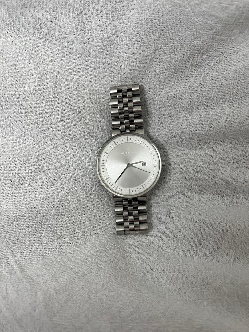nord green philosopher腕時計　シルバー