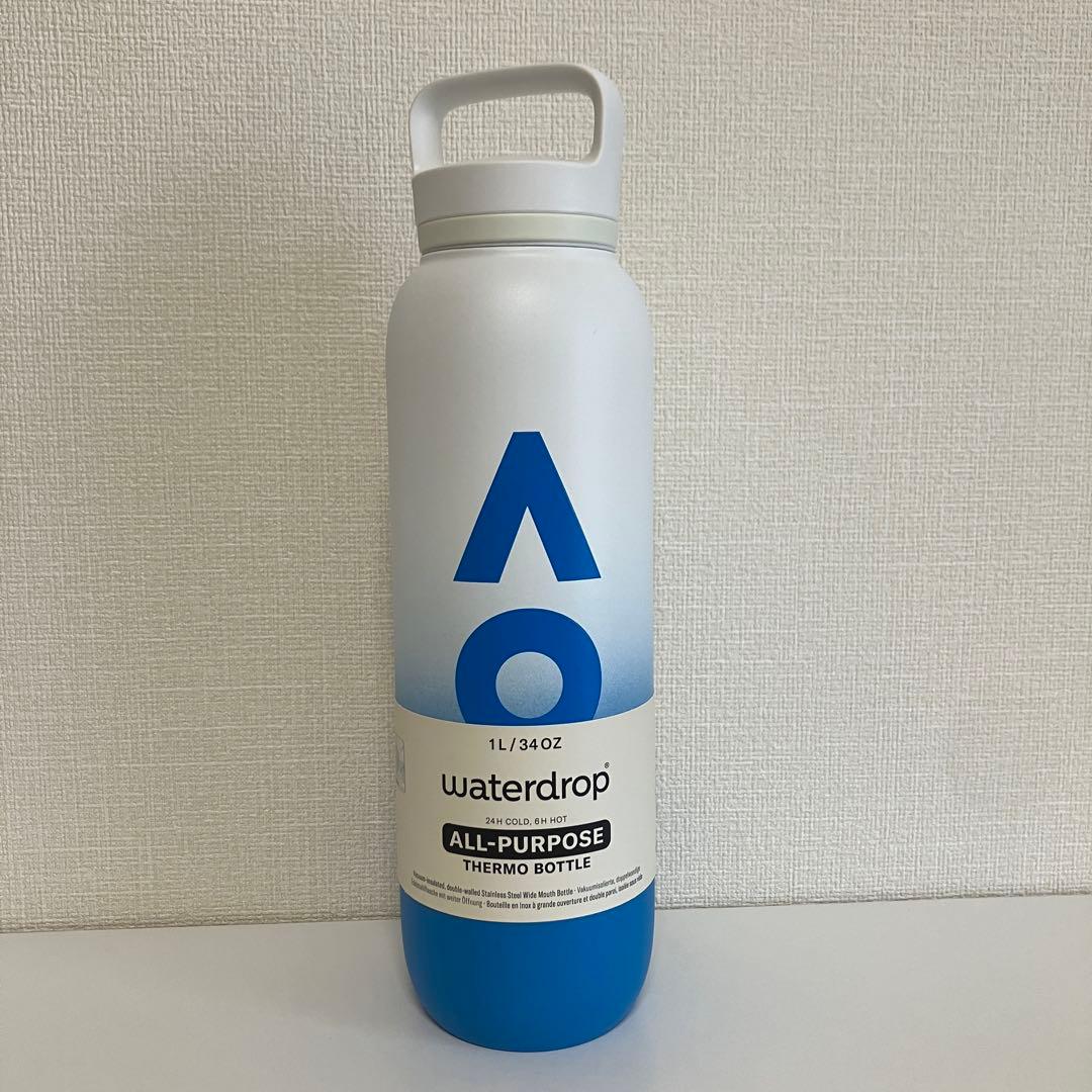 【未使用】【レア】waterdrop ボトル 全豪25 選手使用モデル