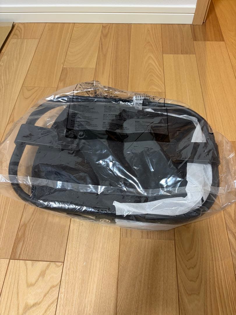 cybex ベビーカー ガゼルs ブラック バスケット レインカバー付き