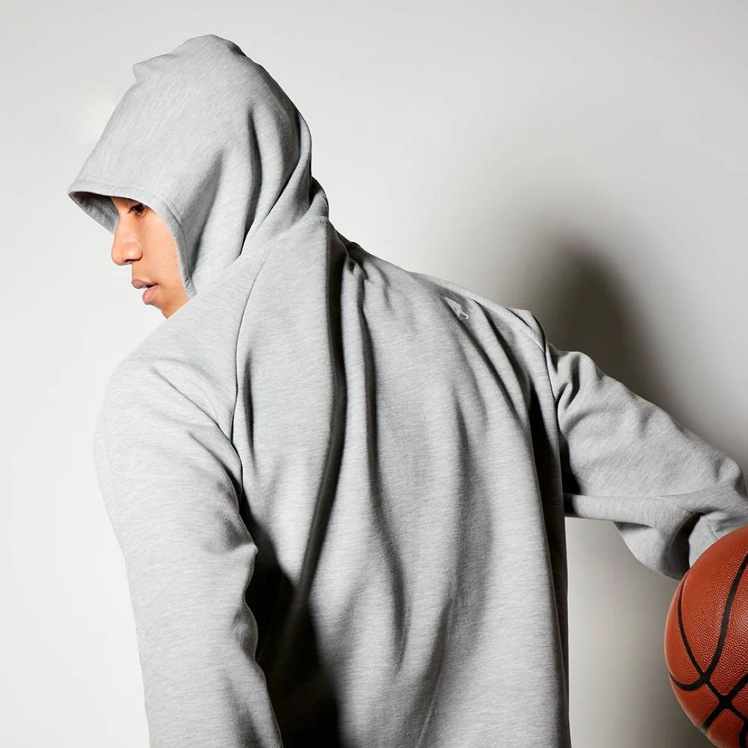 エゴザル　スウェット　スウェット プルオーバーパーカ　グレー　Mサイズ