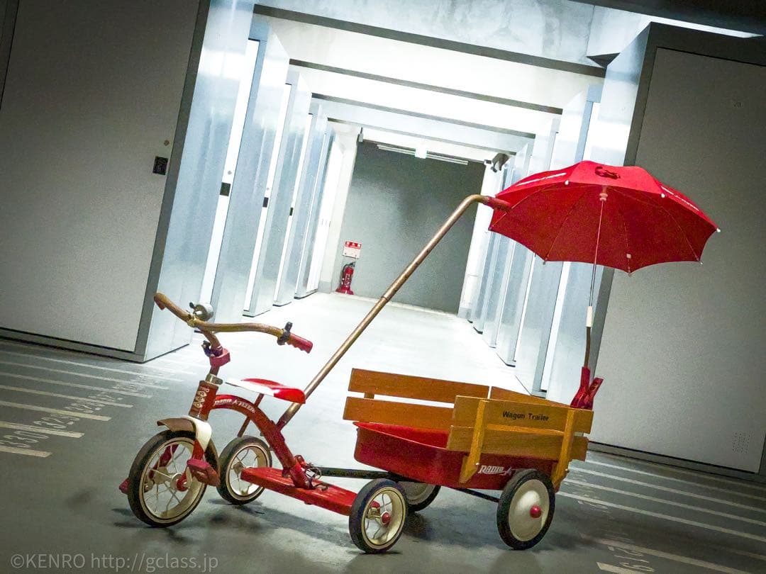 み*こ様 【関東手渡し限定！】ラジオフライヤー 三輪車 ワゴントレーラー アンブ