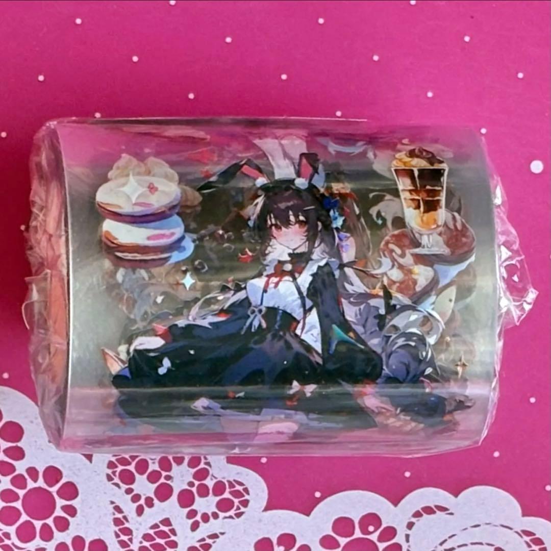 贝壳光 6cm×10m 萝莉公主的裙摆 海外マスキングテープ　海外マステ　人物