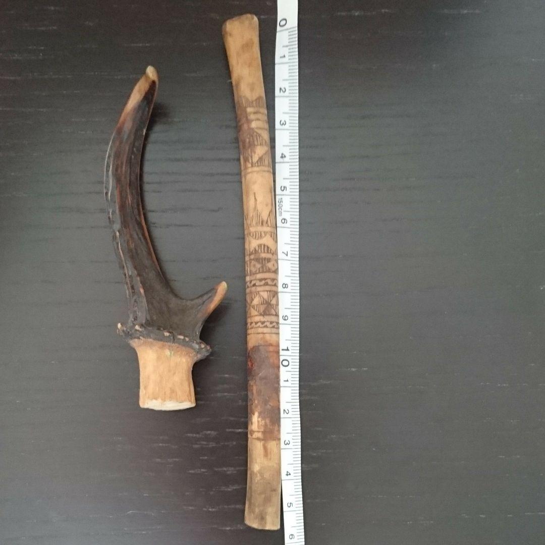 ルサ鹿の角 2本