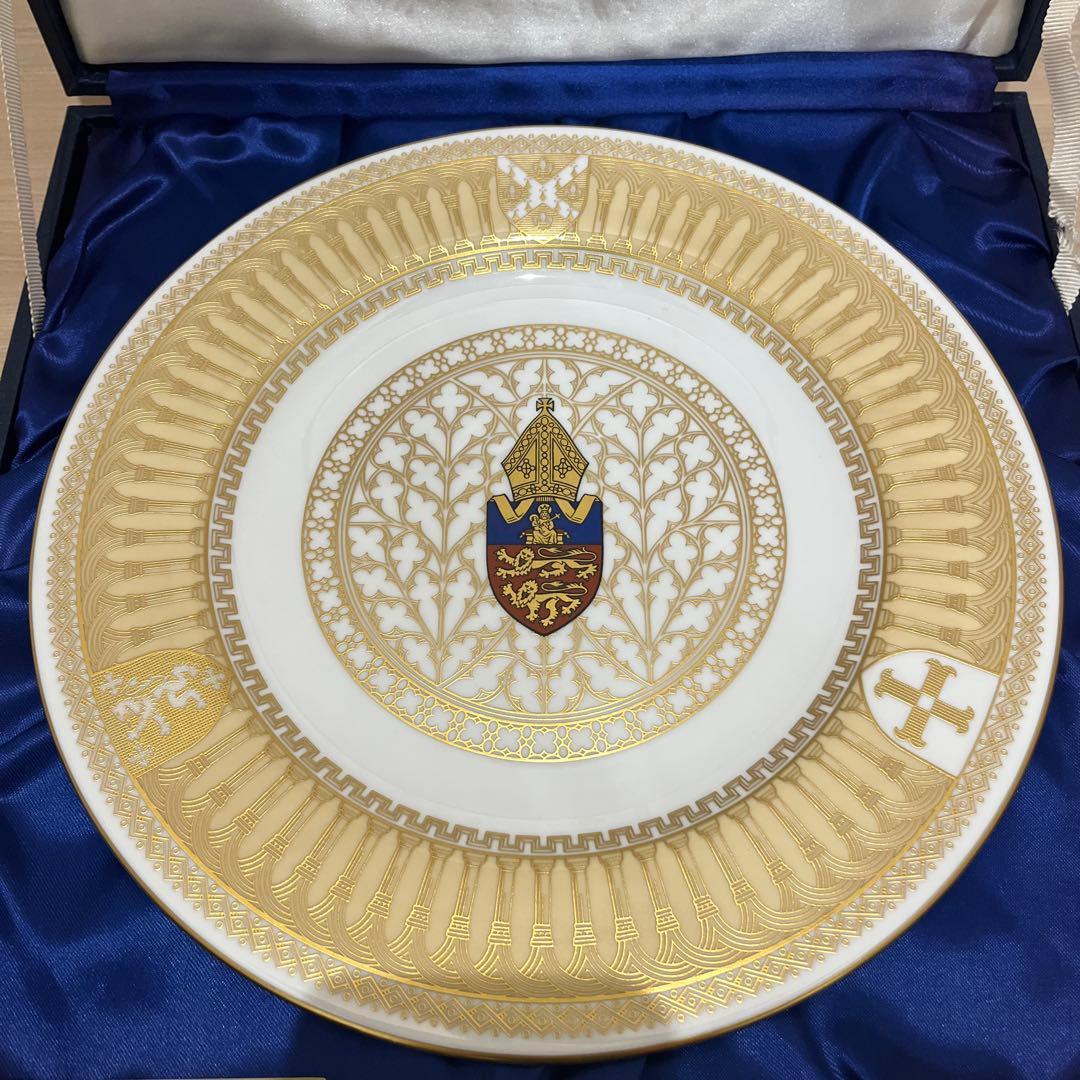 Spode リンカーン大聖堂プレート限定品アンティーク　ロイヤル　イギリス