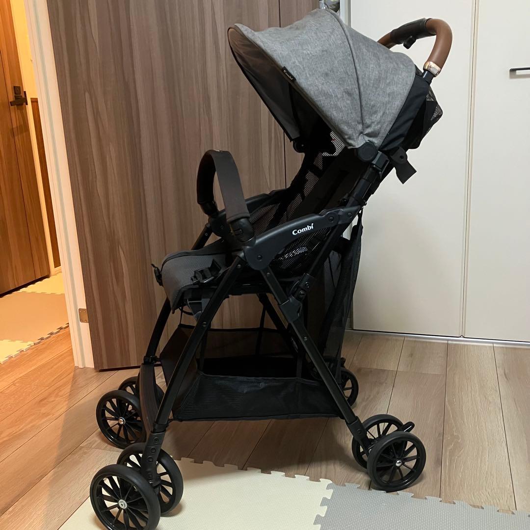 コンビ Combi Acbee plus AN B型ベビーカー グレー