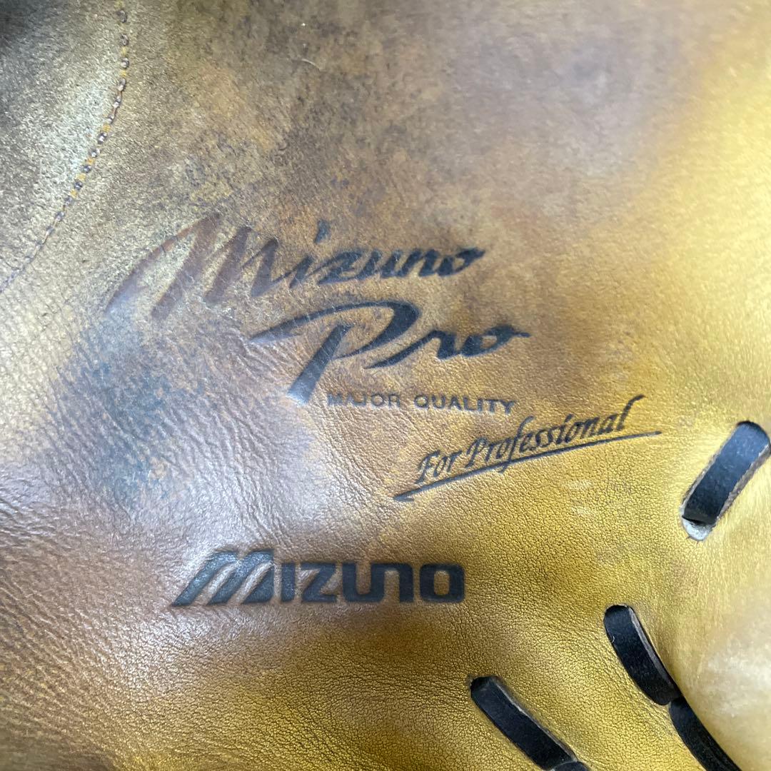 ミズノ 硬式キャッチャーミット プロ実使用