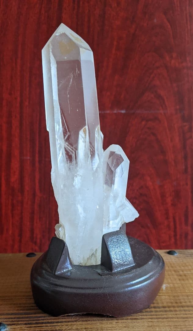 ヒマラヤ 水晶　台座付き