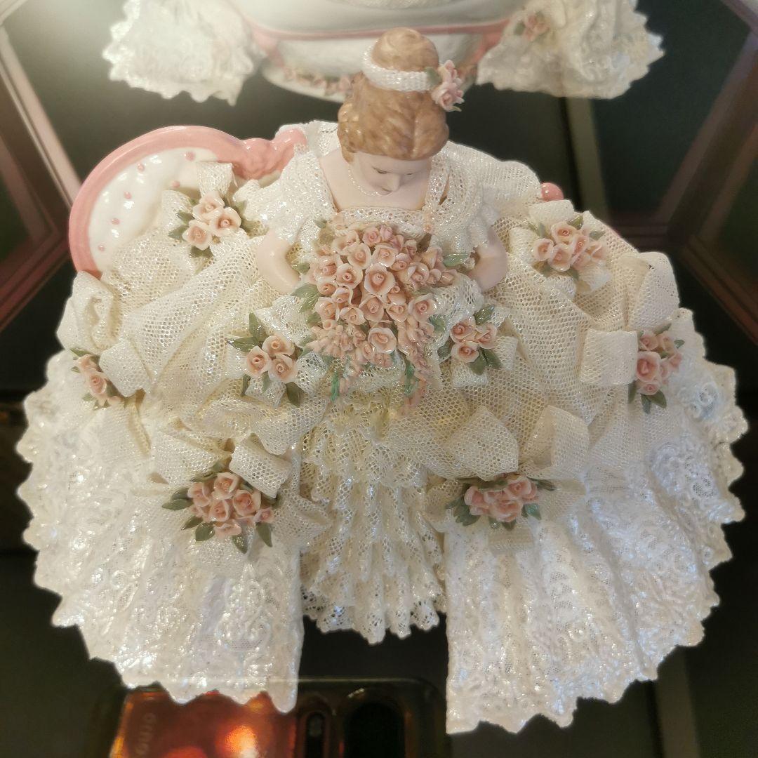 レースドール　アート　工芸品　骨董品　インテリア　シンデレラ