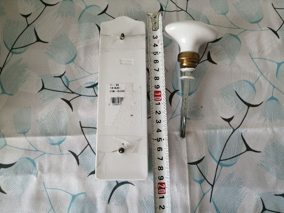 LIMOGES リモージュ ヴィンテージ 陶器 ドアノブ セット