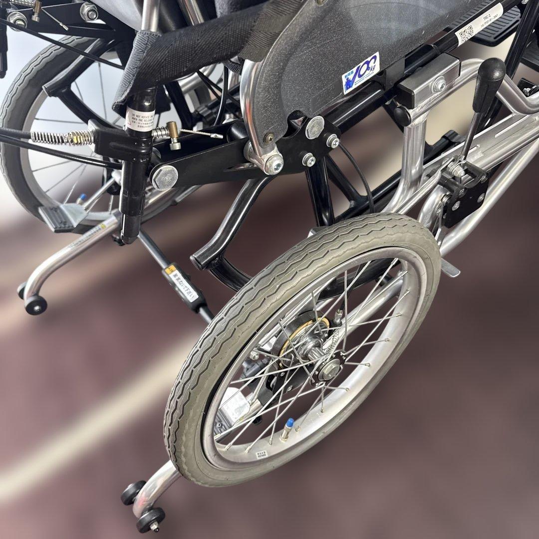 MiKi ミキ NiCK TRC-2 リクライニング＆ティルト式 介助用車いす