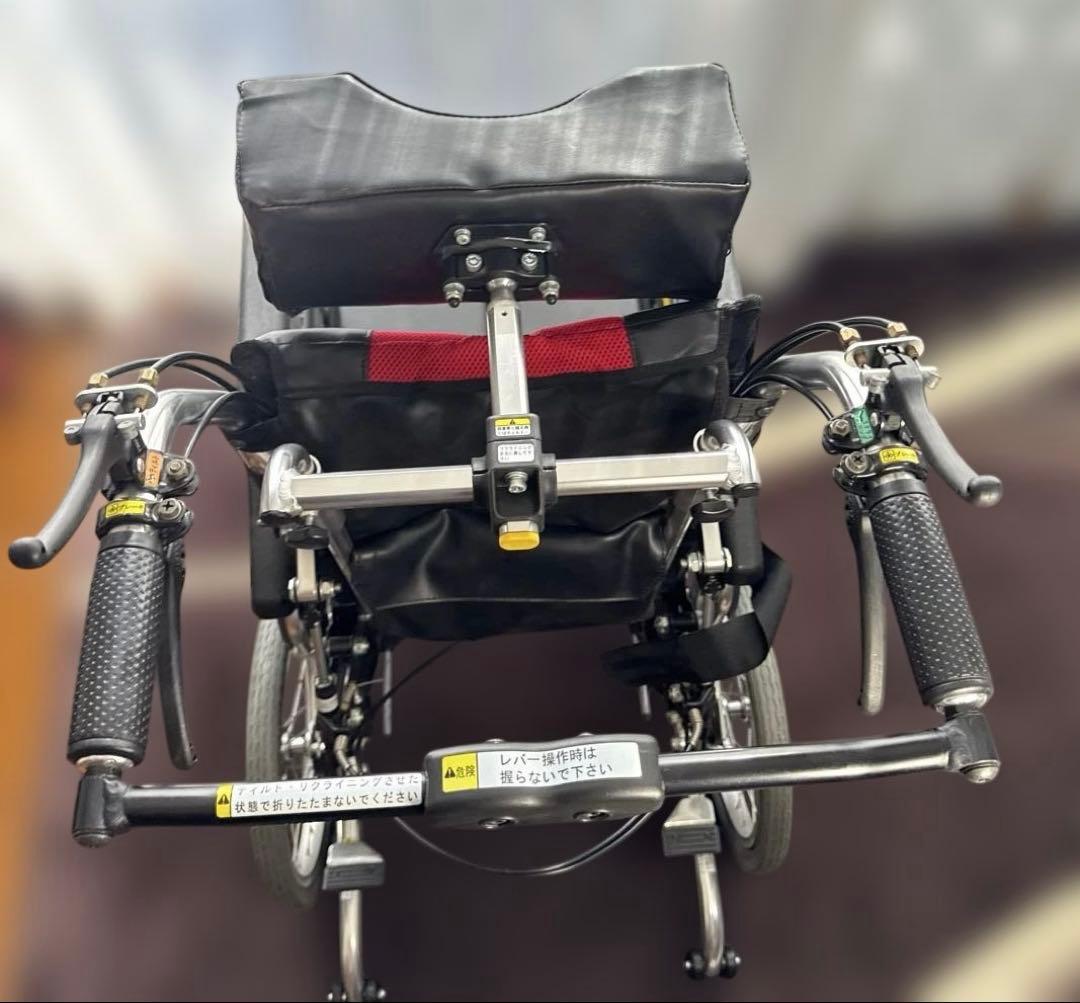 MiKi ミキ NiCK TRC-2 リクライニング＆ティルト式 介助用車いす