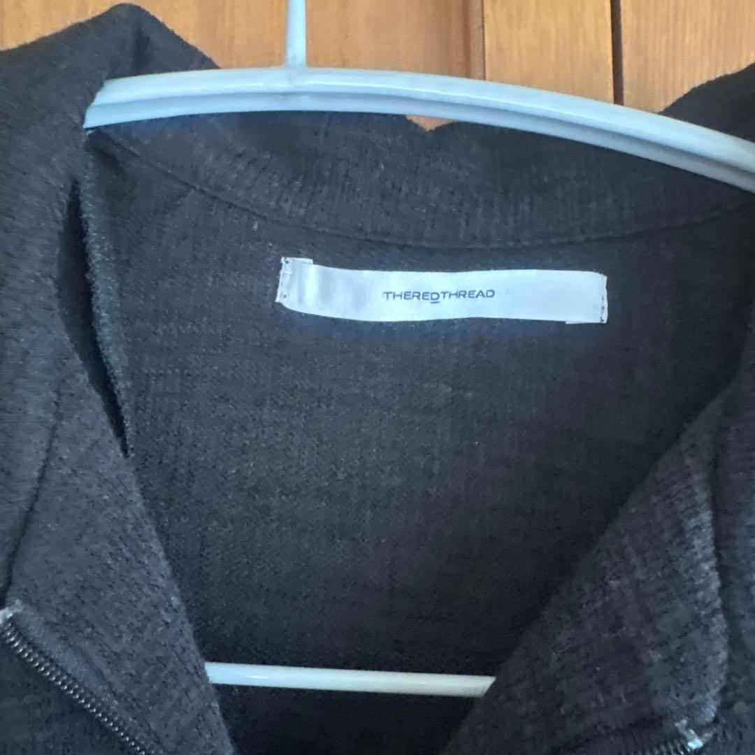 Theredthread S drape romper 黒