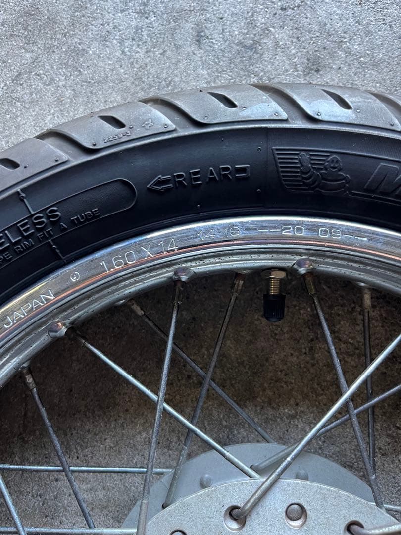 リトルカブ　太足 タイヤホイールセット