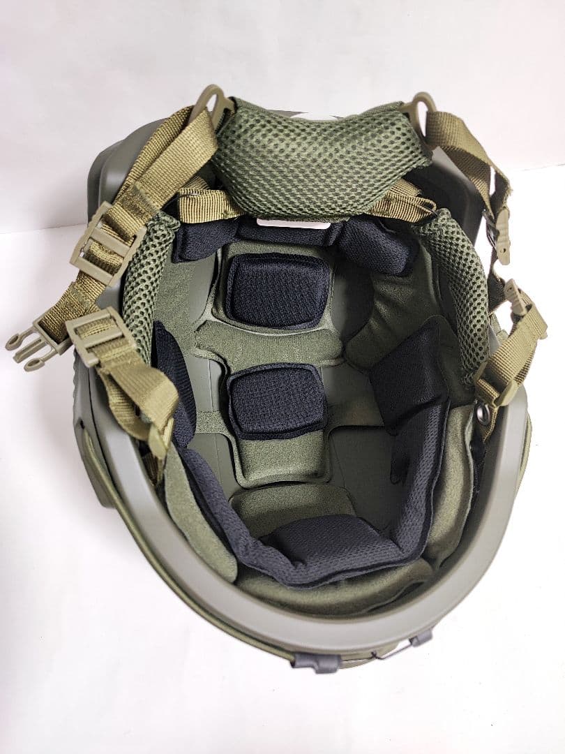 NIJ IIIA レベル3A 防弾ヘルメット OD 55～62cm 新品未使用