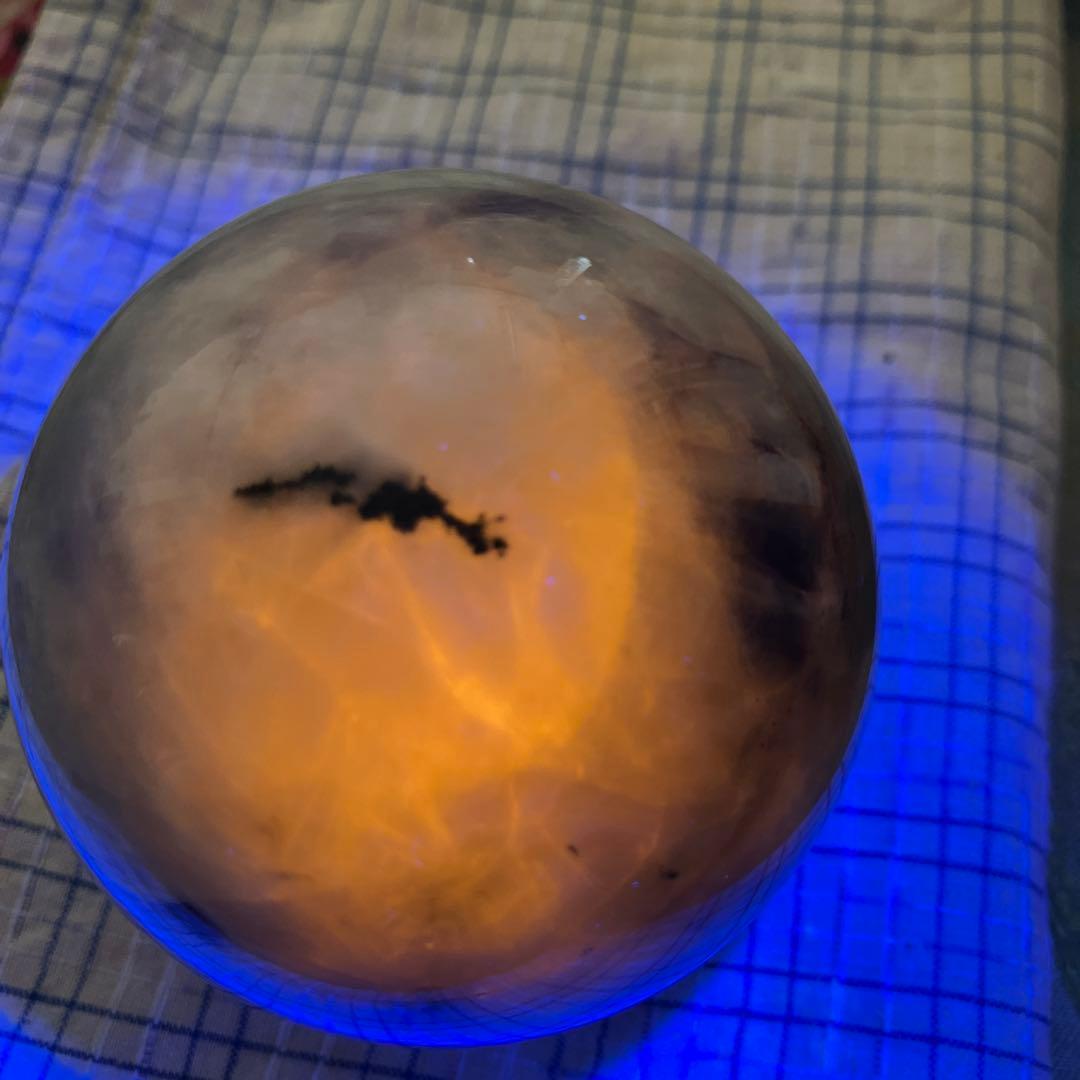 D ぴぃさま専用　アフガナイト　スフィア　天然石置物