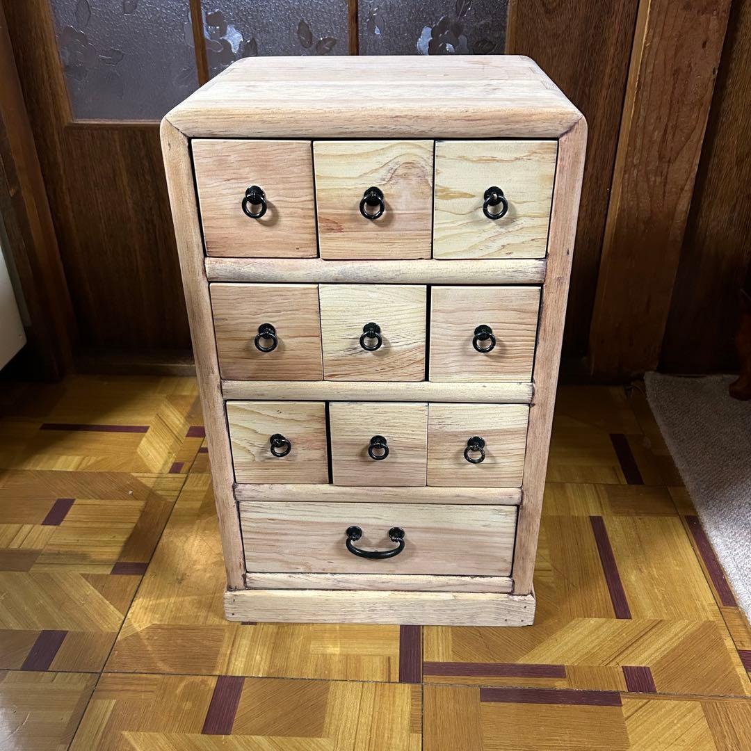 薬箪笥　ストリップド家具