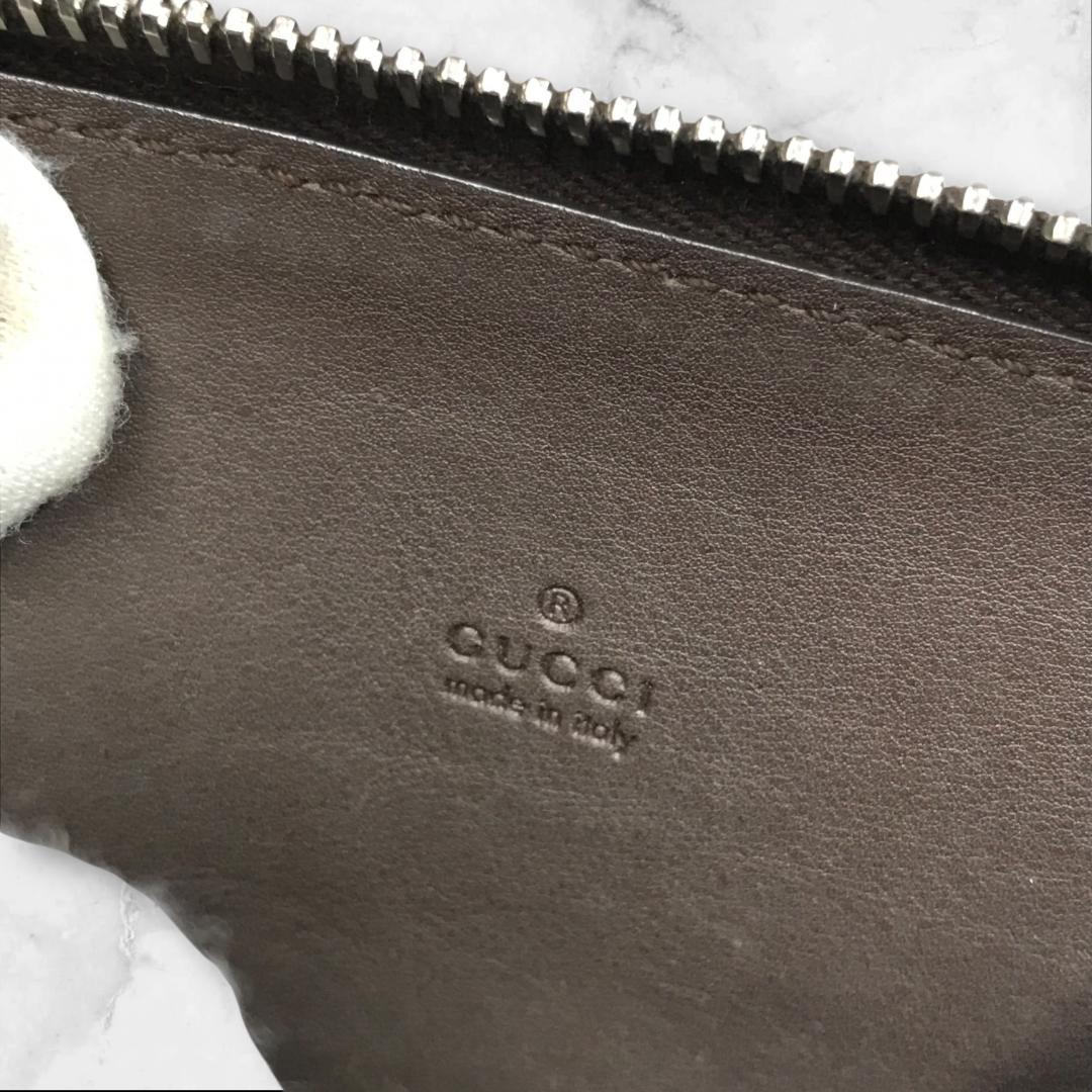 美品 グッチ クロコダイル ケース 245563・203887 財布 箱付