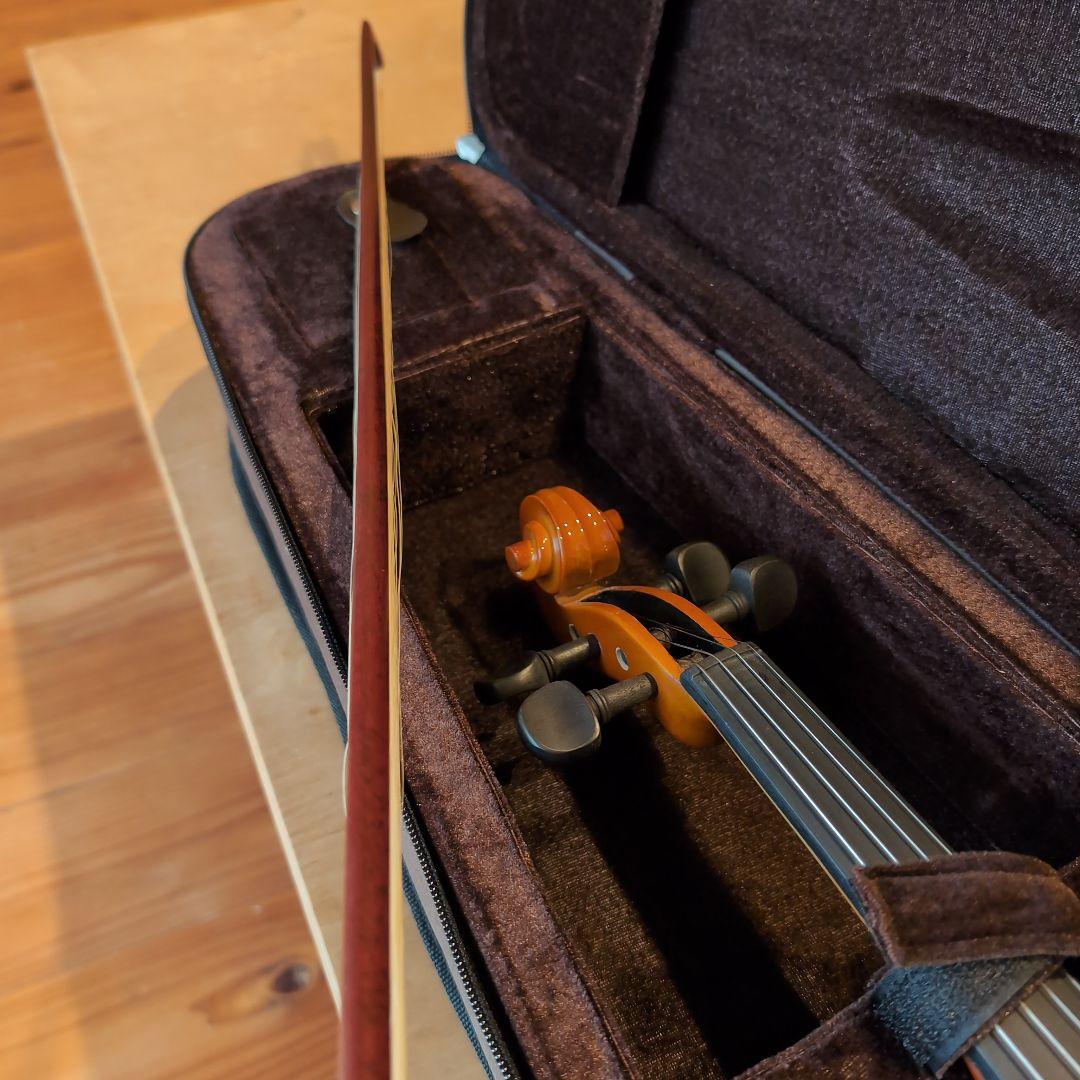 【美品】STENTOR STUDENT バイオリン 弓 4/4 ケースセット