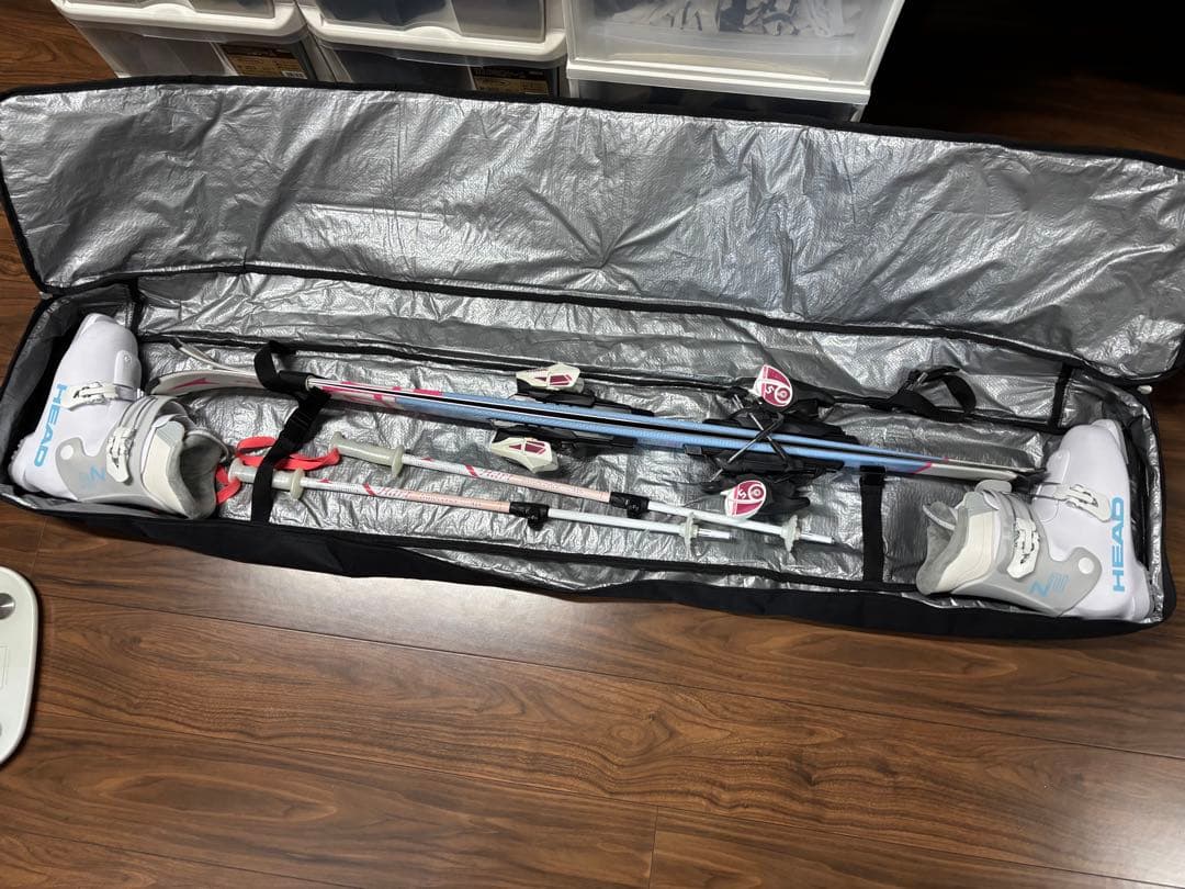 アトミック　Atomic GL スキーセット + Head ブーツ　子供用