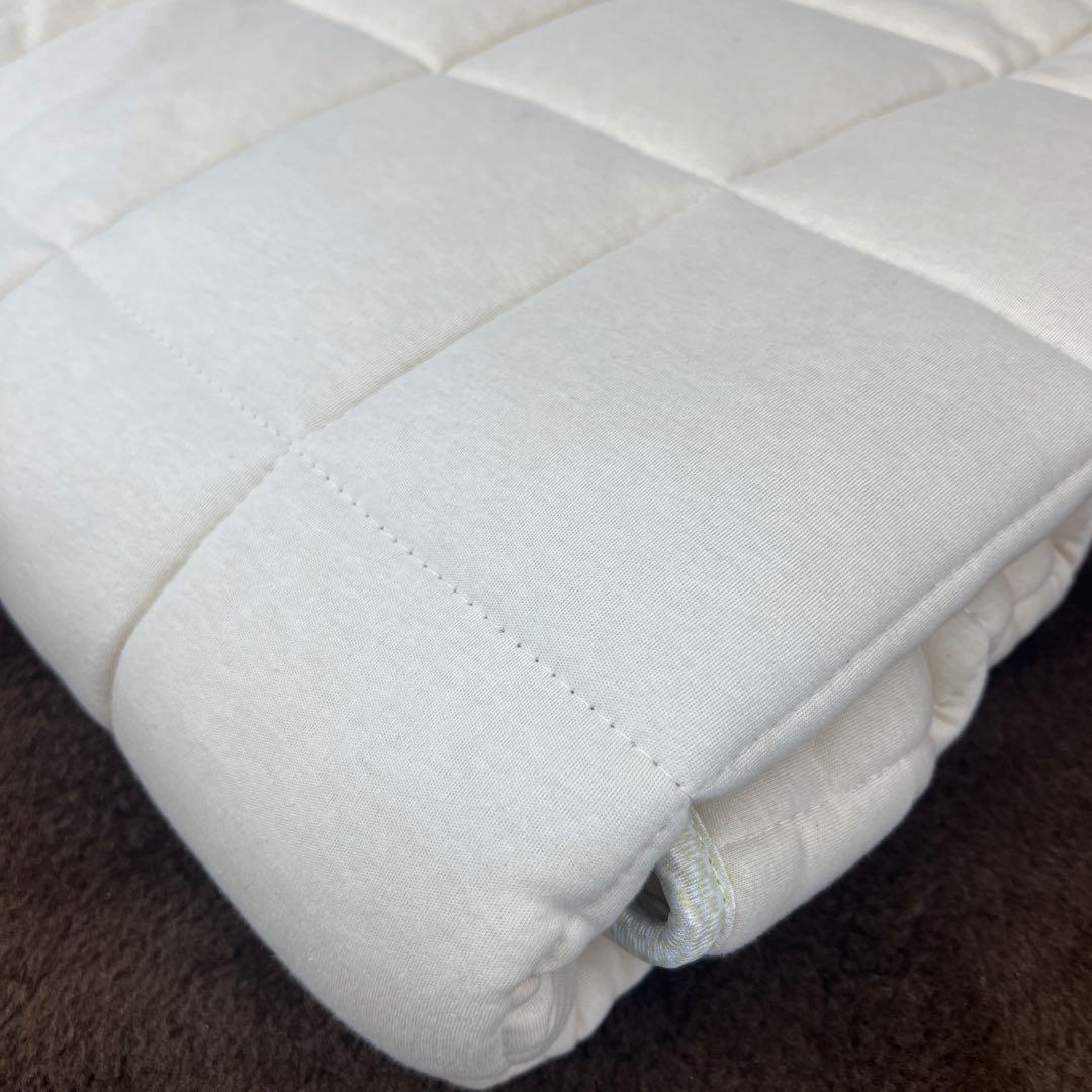 キャメル敷きパッド　中わたキャメル100% 1.2kg シングル　日本製　ココン