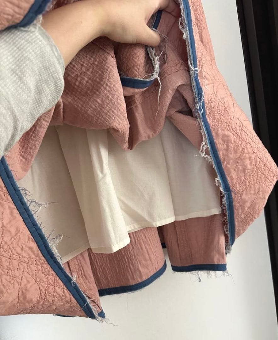 Gasa キルトスカート　ブルームスカート　きらめく花々