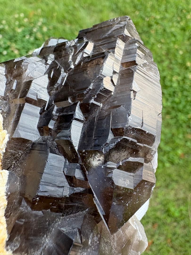 【匿名発送】スカルドゥ産　スモーキー水晶（カテドラル）