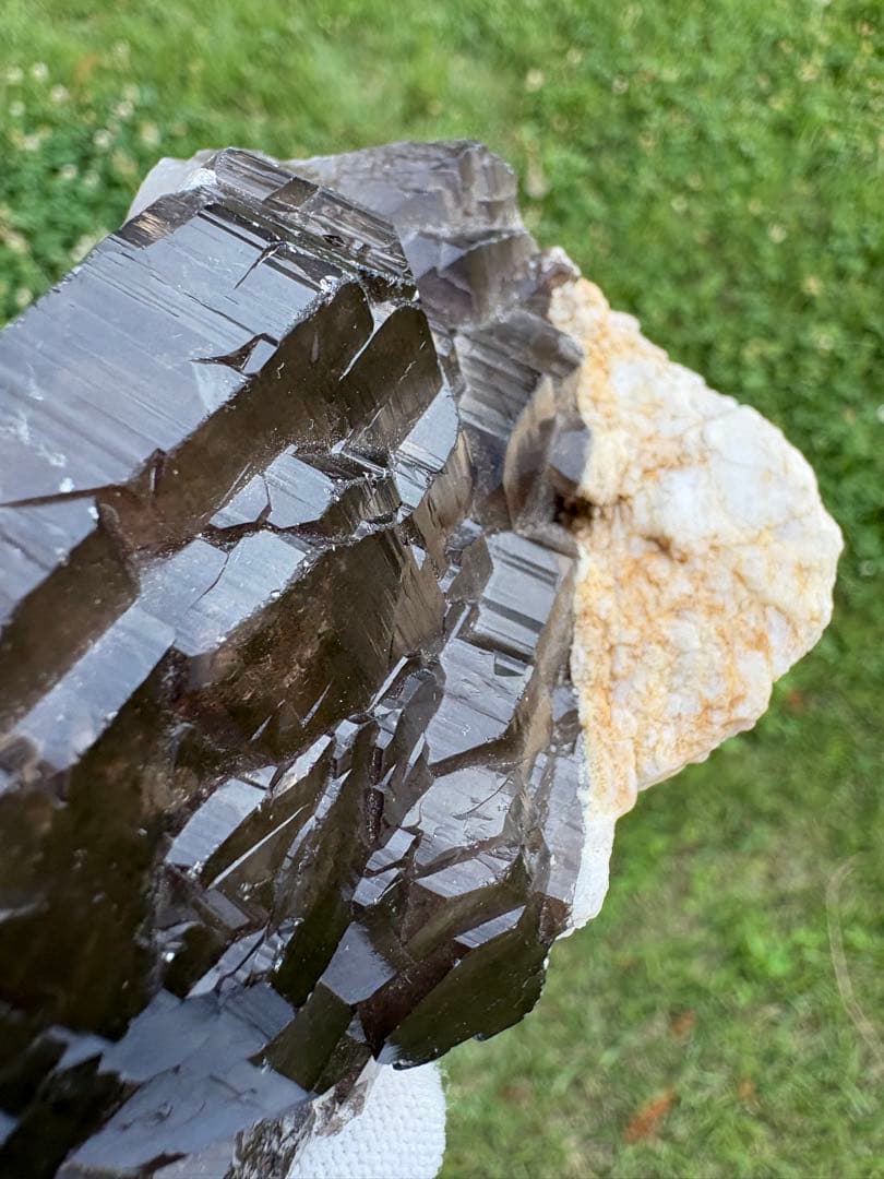 【匿名発送】スカルドゥ産　スモーキー水晶（カテドラル）