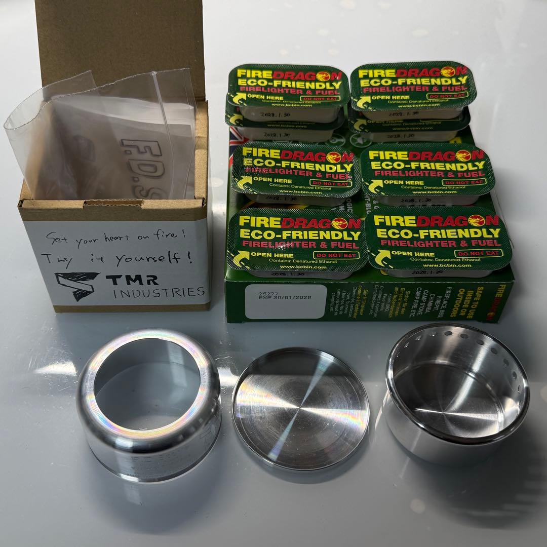 【新品未使用】TMR INDUSTRIES FD Stove 刻印ありver.