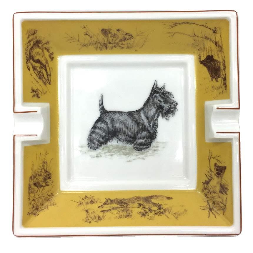 HERMES　エルメス　灰皿　アッシュトレイ　小物入れ　犬　aq10412
