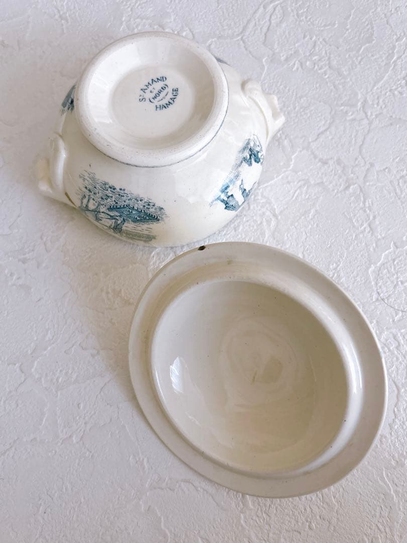 フランスアンティーク　③SaintAmand ラディネット　レギュミエset