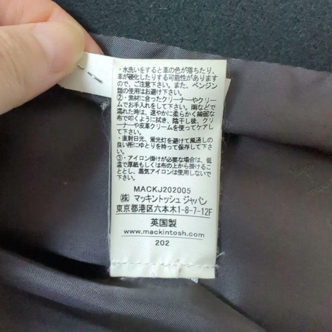 [超美品]マッキントッシュ　メンズ　GTS WHITBURNコート　ベルト付き