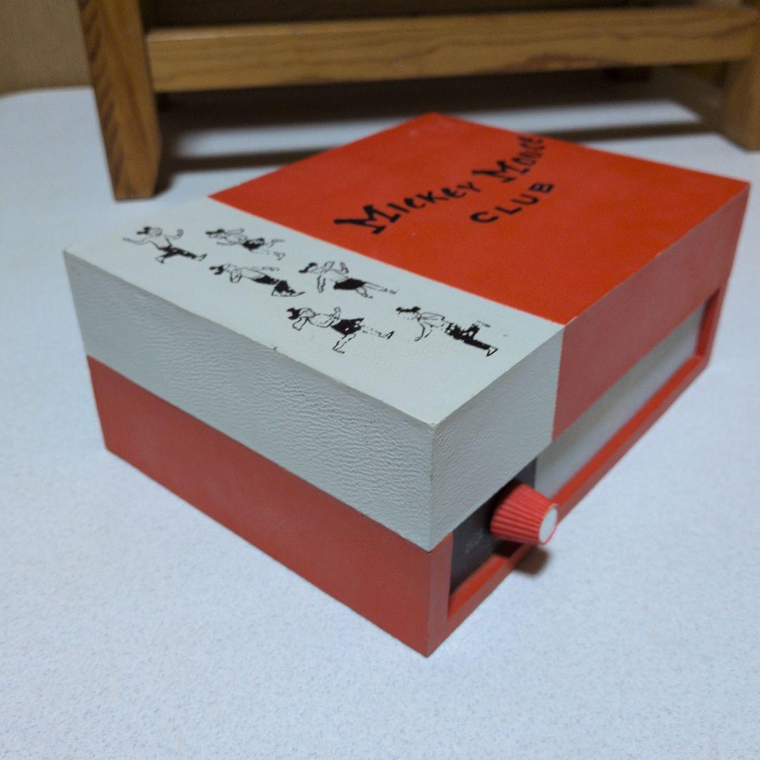 ディズニー ミッキーマウス クラブ レコードプレーヤー オルゴール 超激レア