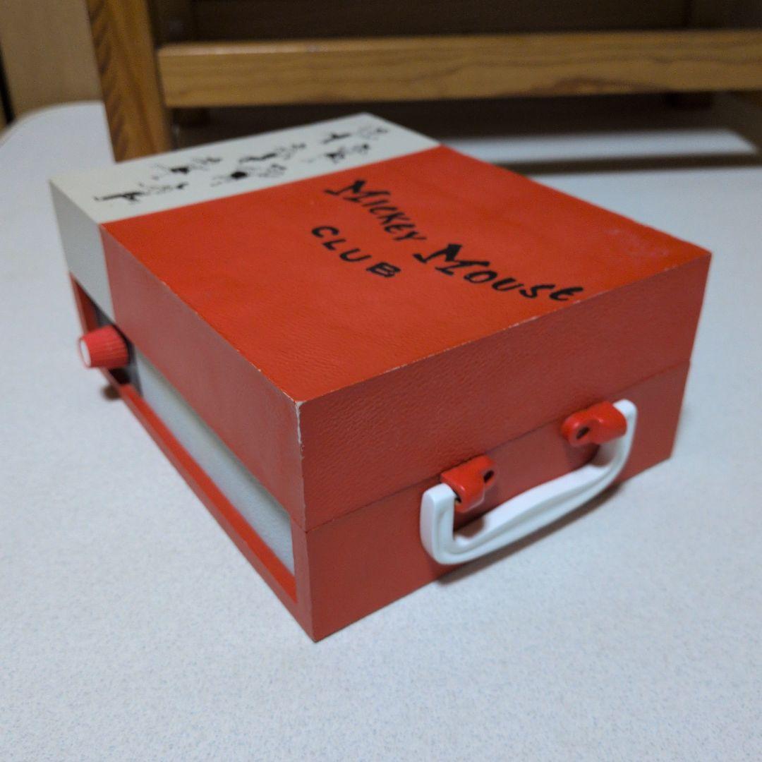 ディズニー ミッキーマウス クラブ レコードプレーヤー オルゴール 超激レア