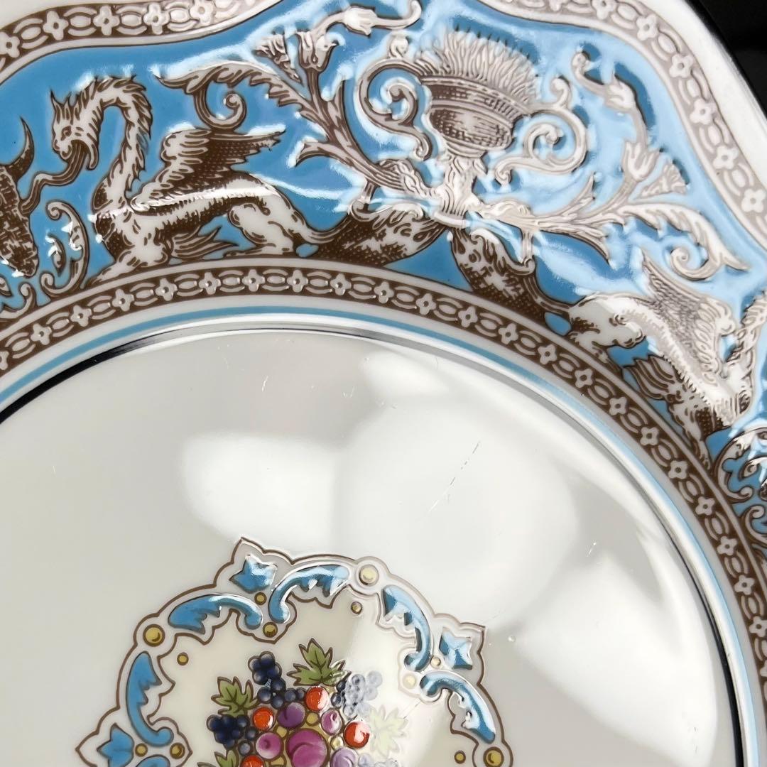 【希少 美品】 ウェッジウッド フロレンティーン スクエア デザートプレート