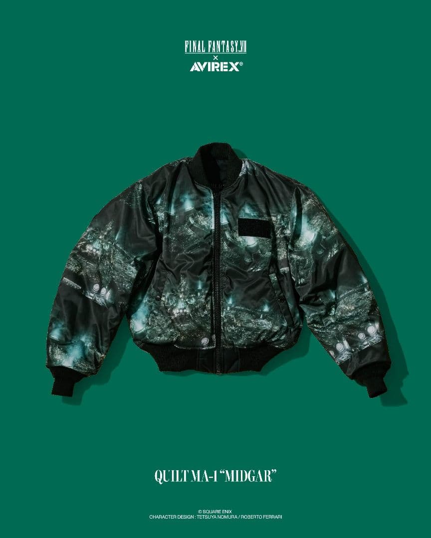 AVIREX FINAL FANTASY MA-1 XLファイナルファンタジー